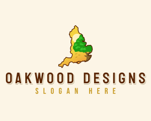 Environmental Oak Tree logo design