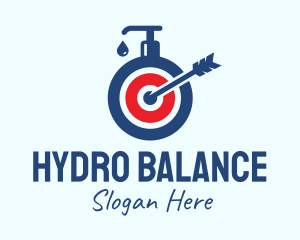 Liquid Soap Archery logo design