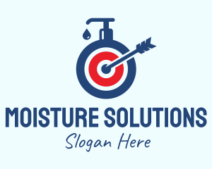 Liquid Soap Archery logo design