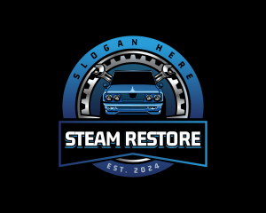 Car Automotive Restoration logo design