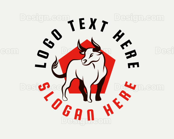 Wild Bullfighter Horn Logo