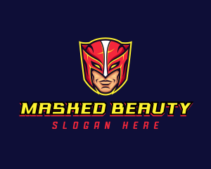 Superhero Gaming Mask logo design