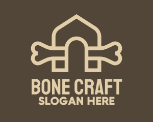 Bone Doghouse Kennel logo design