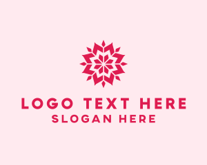 Pink Petals Pattern logo