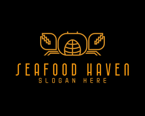 Gold Crab Seafood logo design