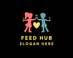 Youth Feeding Shelter logo design