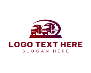 Tanker Truck Transportation logo