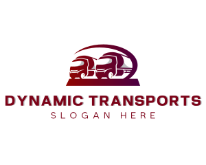 Tanker Truck Transportation logo design