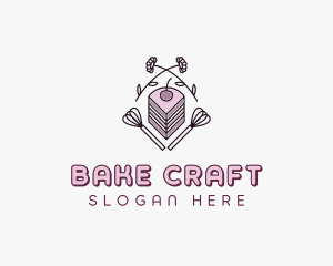 Floral Cake Confectionery logo design