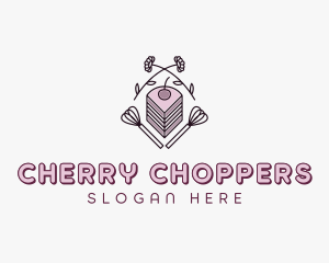 Floral Cake Confectionery logo design