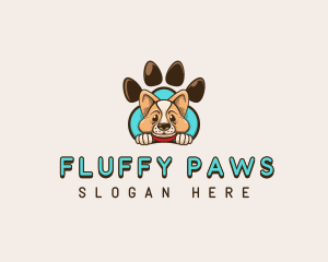 Puppy Paw Veterinary logo design