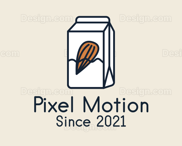 Almond Milk Carton Logo