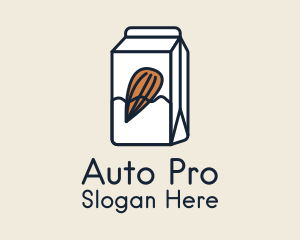 Almond Milk Carton Logo