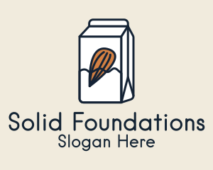 Almond Milk Carton Logo