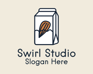 Almond Milk Carton Logo