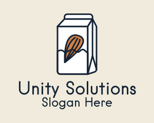 Almond Milk Carton Logo