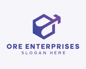 Generic Arrow Enterprise logo design