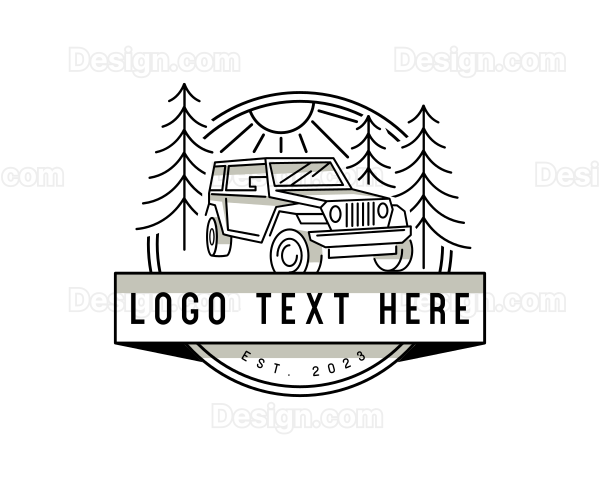 Jeep Travel Adventure Logo