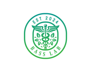 Caduceus Wellness Hospital logo design