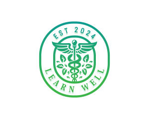 Caduceus Wellness Hospital logo design