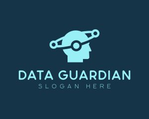 AI Technology Data Scientist logo design