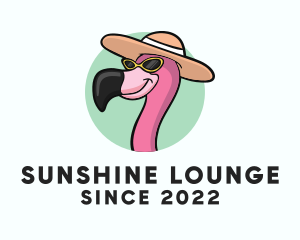 Tropical Flamingo Hat logo