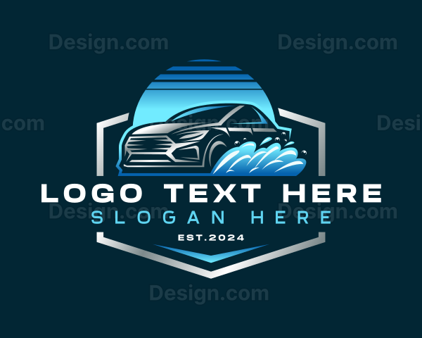 Automobile Cleaning Garage Logo