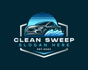 Automobile Cleaning Garage logo design