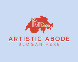 Switzerland Building Landmark logo