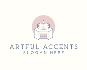 Scented Candle Decor logo design