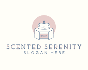 Scented Candle Decor logo design