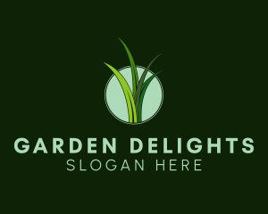 Botanical Garden Grass logo design