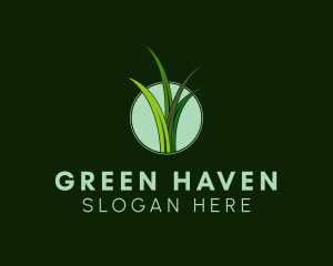 Botanical Garden Grass logo design