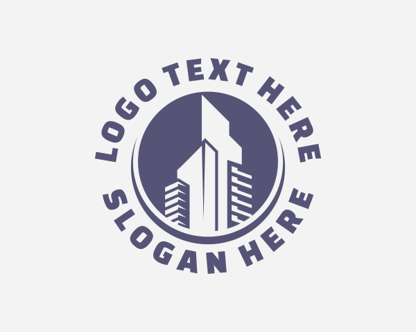 Skyscraper logo example 1