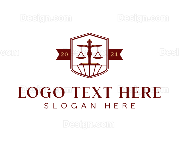 Attorney Legal Law Logo