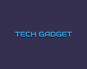 Futuristic Technology Gadget logo design