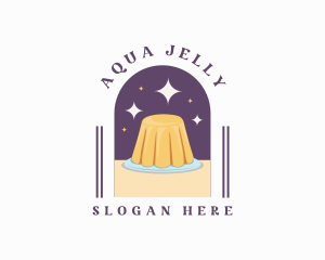 Sweet Pudding Dessert logo design