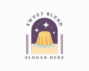 Sweet Pudding Dessert logo design