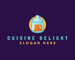 Cookie Jar Pastry logo design