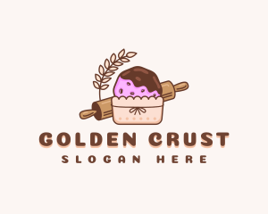 Pastry Cookie Dessert logo design