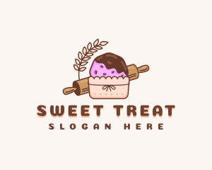 Pastry Cookie Dessert logo design