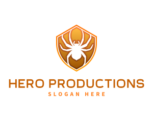 Spider Hero Shield logo