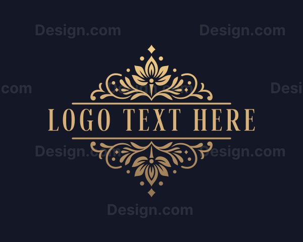 Elegant Wedding Event Logo