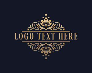 Elegant Wedding Event Logo