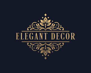 Elegant Wedding Event logo design