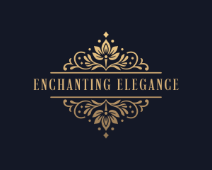 Elegant Wedding Event logo design