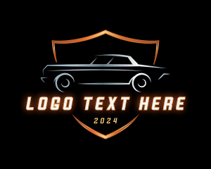 Car Garage Dealership logo