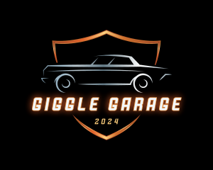 Car Garage Dealership logo design