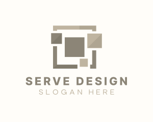 Tile Interior Design logo design