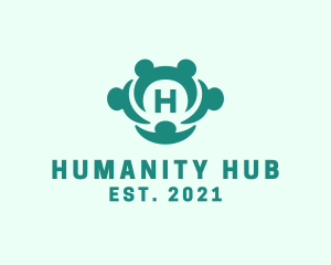 Human Charity Foundation logo design